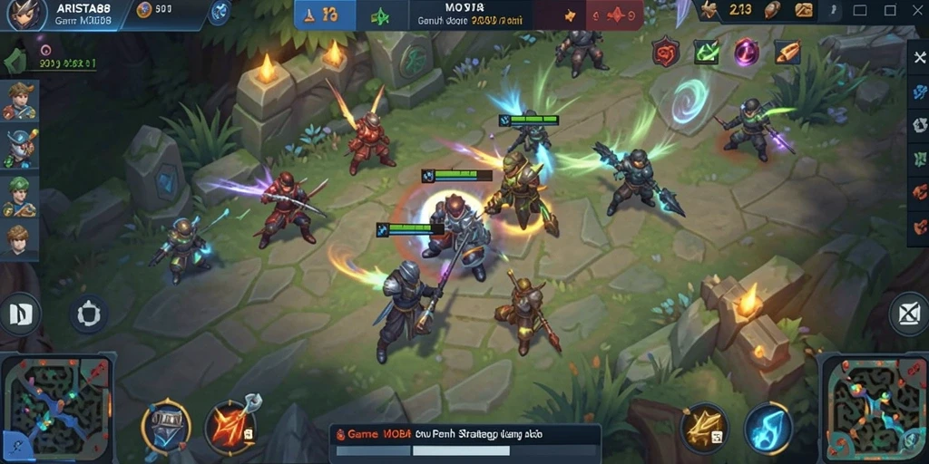 Tampilan gameplay ARISTA88 yang seru dan penuh strategi.