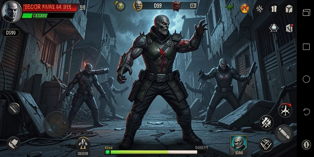 Gameplay DS99 yang menakutkan dan penuh ketegangan.