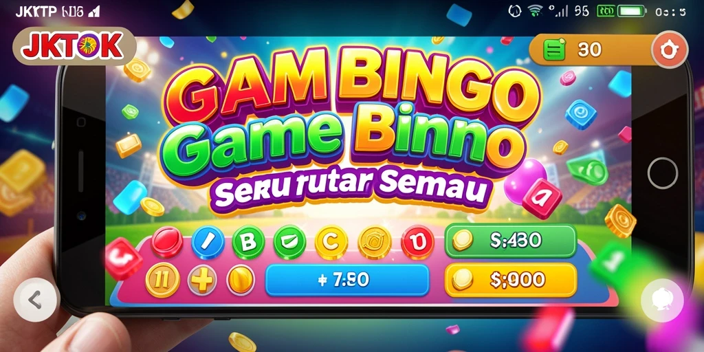 Tampilan gameplay apik JKTOK yang menggugah selera Bingo.