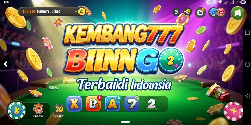 Tampilan gameplay Bingo yang menarik di KEMBANG777.