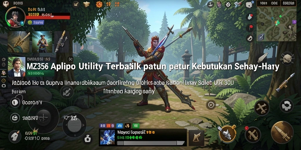 Tampilan antarmuka MZ356 yang bersih dan intuitif.