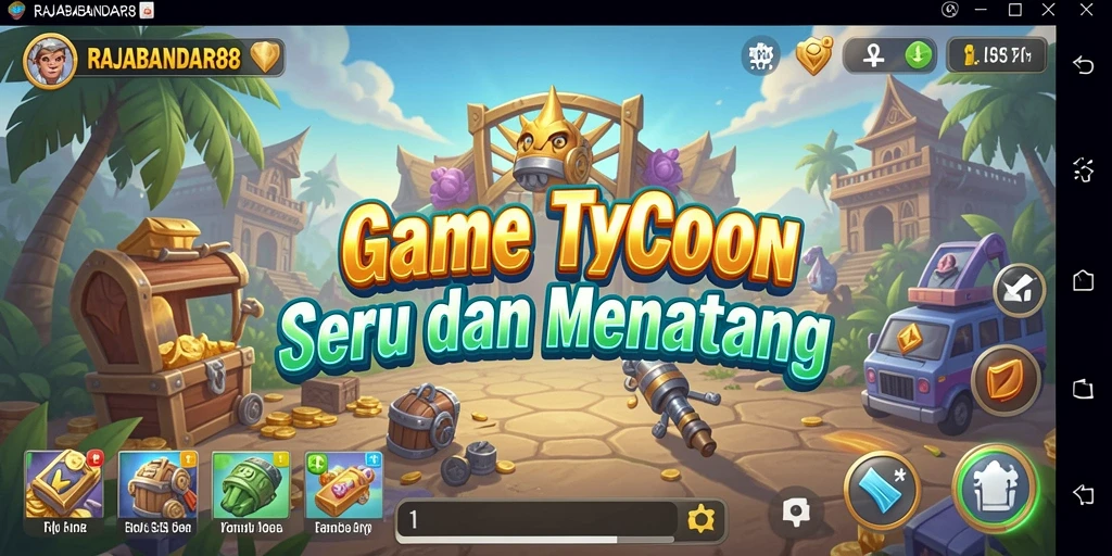 Gameplay seru dan menantang di RAJABANDAR88.