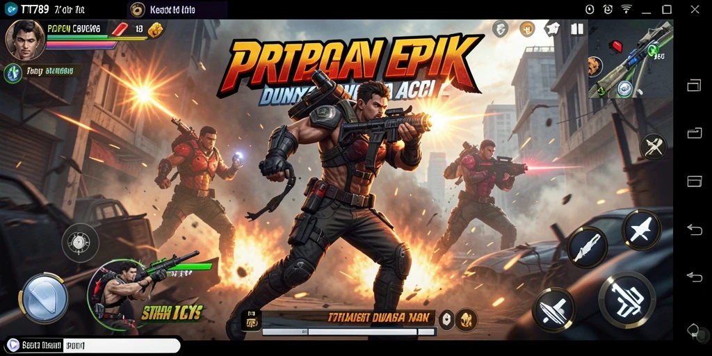 Tampilan gameplay TT789 yang penuh aksi dan seru.